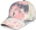 styleBREAKER Damen Baseball Cap mit Batik Muster | 6-Panel Sommer Basecap Baumwolle | Cappy mit Schirm verstellbar | Jedes Cap ein Unikat