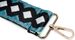 styleBREAKER Taschen Schulterriemen verstellbar mit buntem Ethno Muster, Wechsel Taschengurt, Karabiner, Handyband 02013024
