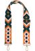 styleBREAKER Taschen Schulterriemen verstellbar mit buntem Ethno Muster, Wechsel Taschengurt, Karabiner, Handyband 02013024