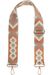 styleBREAKER Taschen Schulterriemen verstellbar mit buntem Ethno Muster, Wechsel Taschengurt, Karabiner, Handyband 02013024