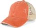 styleBREAKER Damen Baseball Cap im Washed Used Look mit Mesh Einsatz | Ponytail Cap für hohen Zopf | Verstellbare 6-Panel Schildkappe für Sommer und Freizeit