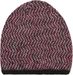 styleBREAKER Unisex Strick Beanie Mütze mit buntem Dreieck Muster, Thermo-Fleece Innenfutter, Winter Strickmütze 04024189
