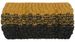 styleBREAKER Damen Strick Stirnband 2-Farbig mit Ombre Farbverlauf, Thermo Fleece Futter, Winter Headband 04026057