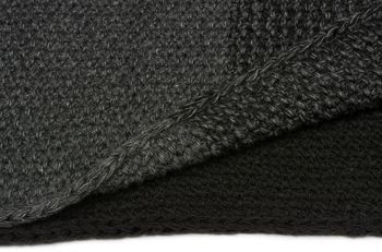styleBREAKER Damen Strick Loop Schal 2-Farbig mit Ombre Farbverlauf, Reiskorn Strickmuster, warmer Winter Strickschal 01018165