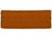 styleBREAKER Damen Strick Stirnband einfarbig mit Zopfmuster, Thermo Fleece Futter, Winter Headband Uni 04026058