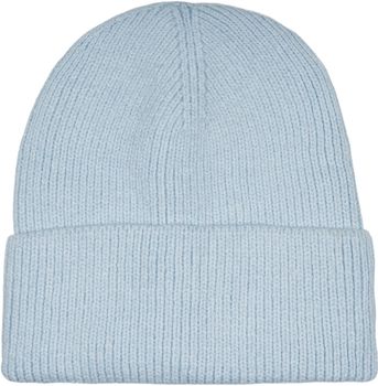 styleBREAKER Unisex Strickmütze mit Rippenmuster und breiter Krempe | Doppelt gestrickte Beanie Wintermütze | Warme Feinstrick Haube für Damen und Herren in vielen Farben