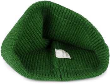 styleBREAKER Unisex Strickmütze mit Rippenmuster und breiter Krempe | Doppelt gestrickte Beanie Wintermütze | Warme Feinstrick Haube für Damen und Herren in vielen Farben