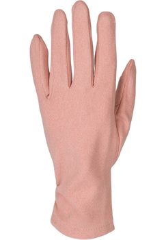 styleBREAKER Damen Touchscreen Handschuhe Einfarbig, seitlich gerafft, warme Fingerhandschuhe, Winter 09010037