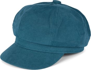 styleBREAKER Damen Ballonmütze aus weichem Stoff, Schirmmütze Vintage Style, Bakerboy Schiebermütze, Newsboy Cap 04023086