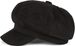 styleBREAKER Damen Ballonmütze aus weichem Stoff, Schirmmütze Vintage Style, Bakerboy Schiebermütze, Newsboy Cap 04023086