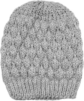 styleBREAKER Damen Strick Beanie Mütze mit Bubblemuster, Einfarbige Winter, Raspberry Pattern Strickmütze 04024193