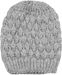 styleBREAKER Damen Strick Beanie Mütze mit Bubblemuster, Einfarbige Winter, Raspberry Pattern Strickmütze 04024193