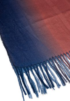 styleBREAKER Damen Schal mit 2-farbigem Farbverlauf und Fransen, warme Winter Stola mehrfarbig, Ombré Look 01017147