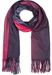 styleBREAKER Damen Schal mit 2-farbigem Farbverlauf und Fransen, warme Winter Stola mehrfarbig, Ombré Look 01017147