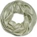 styleBREAKER Damen Loop Schal leicht und seidig mit Glitzer in Unifarben, Schlauchschal, Tuch 01016214