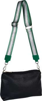 styleBREAKER Breiter Taschen Schulterriemen verstellbar mit Metallic Streifen Muster, Wechsel Taschengurt, Handyband, Handykette 02013029