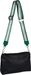 styleBREAKER Breiter Taschen Schulterriemen verstellbar mit Metallic Streifen Muster, Wechsel Taschengurt, Handyband, Handykette 02013029