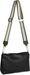 styleBREAKER Breiter Taschen Schulterriemen verstellbar mit Metallic Streifen Muster, Wechsel Taschengurt, Handyband, Handykette 02013029