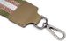 styleBREAKER Breiter Taschen Schulterriemen verstellbar mit Metallic Streifen Muster, Wechsel Taschengurt, Handyband, Handykette 02013029