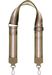 styleBREAKER Breiter Taschen Schulterriemen verstellbar mit Metallic Streifen Muster, Wechsel Taschengurt, Handyband, Handykette 02013029