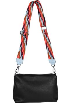 styleBREAKER Breiter Taschen Schulterriemen verstellbar mit Rauten Muster, Wechsel Taschengurt, Handyband, Handykette 02013031