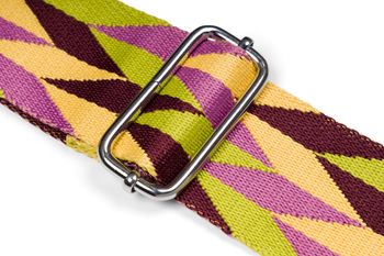 styleBREAKER Breiter Taschen Schulterriemen verstellbar mit Rauten Muster, Wechsel Taschengurt, Handyband, Handykette 02013031