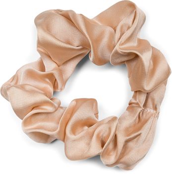 styleBREAKER Damen Haargummi einfarbig mit Schleife im Retro Style, elastisch, Scrunchie, Zopfgummi, Haarband 04027040