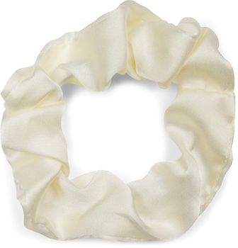 styleBREAKER Damen Haargummi einfarbig mit Schleife im Retro Style, elastisch, Scrunchie, Zopfgummi, Haarband 04027040