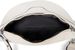 styleBREAKER Damen Umhängetasche in Halbmond Form, abnehmbarer verstellbarer Schultergurt, Einfarbige Handtasche 02012380