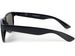 styleBREAKER Unisex Nerd Sonnenbrille mit Kunststoff Rahmen und Polarisierten Blendfreien Gläsern, Retro Style 09020132