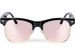 styleBREAKER Kinder Sonnenbrille im Retro Design mit ovalen Gläsern | Materialmix aus Kunststoff und Metall | für Kleinkinder 2 bis 5 Jahre