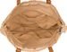 styleBREAKER Korbflecht Schultertasche aus Papierstroh mit Kunstleder Details | Damen Shopper Basttasche geflochten mit Reißverschluss | Strandtasche 43 x 34 x 4 cm