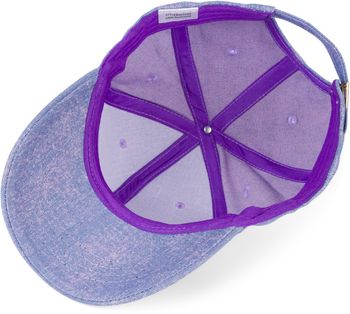 styleBREAKER Unisex Jeans Baseball Cap meliert, 6-Panel Denim Basecap, Metallschnalle verstellbar 04023087