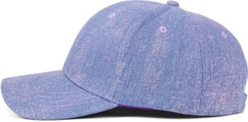 styleBREAKER Unisex Jeans Baseball Cap meliert, 6-Panel Denim Basecap, Metallschnalle verstellbar 04023087