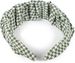 styleBREAKER Damen Haarreif mit Hahnentritt Muster in dezenter Rüschen Optik, Haarband Pepita, Haarschmuck 04027044