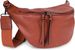 styleBREAKER Damen Halbmond Schultertasche groß | Crossbody Umhängetasche Handtasche mit 2 Wege Reißverschluss & verstellbarem Schultergurt 37 x 17 cm