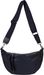 styleBREAKER Damen Halbmond Schultertasche groß | Crossbody Umhängetasche Handtasche mit 2 Wege Reißverschluss & verstellbarem Schultergurt 37 x 17 cm
