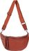 styleBREAKER Damen Halbmond Schultertasche groß | Crossbody Umhängetasche Handtasche mit 2 Wege Reißverschluss & verstellbarem Schultergurt 37 x 17 cm