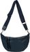 styleBREAKER Damen Halbmond Schultertasche groß | Crossbody Umhängetasche Handtasche mit 2 Wege Reißverschluss & verstellbarem Schultergurt 37 x 17 cm