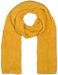 styleBREAKER Damen langer Strick Schal mit Wellen Strickmuster, warmer Winter Strickschal Einfarbig 01018168
