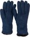 styleBREAKER Damen warme Winter Handschuhe mit Reiskorn Muster und Fleece, Thermo Strickhandschuhe, Fingerhandschuhe 09010040