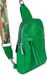 styleBREAKER Damen One Shoulder Rucksack, gemusterter Schultergurt, Einfarbige Crossbody Bag, Cityrucksack, Sling Bag 02012387