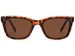 styleBREAKER Unisex Nerd Sonnenbrille mit Polycarbonat Flachgläsern und filigranem Kunststoff Rahmen, Retro Style 09020142