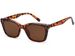 styleBREAKER Unisex Nerd Sonnenbrille mit Polycarbonat Flachgläsern und filigranem Kunststoff Rahmen, Retro Style 09020142