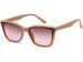 styleBREAKER Unisex Nerd Sonnenbrille mit Polycarbonat Flachgläsern und filigranem Kunststoff Rahmen, Retro Style 09020142
