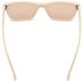 styleBREAKER Unisex Nerd Sonnenbrille mit Polycarbonat Flachgläsern und filigranem Kunststoff Rahmen, Retro Style 09020142