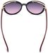 styleBREAKER Damen Sonnenbrille Oval mit filigranem Kunststoff Rahmen und Metall Detail, Polycarbonat Gläser 09020144