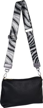 styleBREAKER Breiter Taschen Schulterriemen verstellbar mit Zebra Muster, Wechsel Taschengurt, Handyband, Handykette 02013033