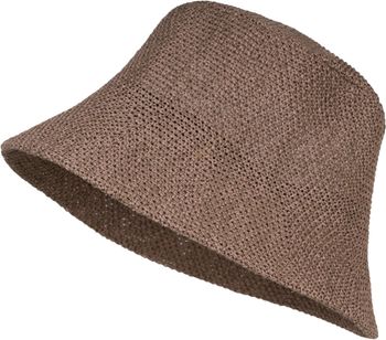 styleBREAKER Damen Papierstroh Sonnenhut | faltbarer Fischerhut | leichter Bucket Hat mit Schweißband | Sommerhut mit Krempe als Sonnenschutz für Outdoor Strand Freizeit