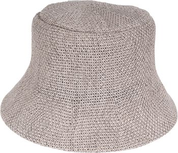 styleBREAKER Damen Papierstroh Sonnenhut | faltbarer Fischerhut | leichter Bucket Hat mit Schweißband | Sommerhut mit Krempe als Sonnenschutz für Outdoor Strand Freizeit